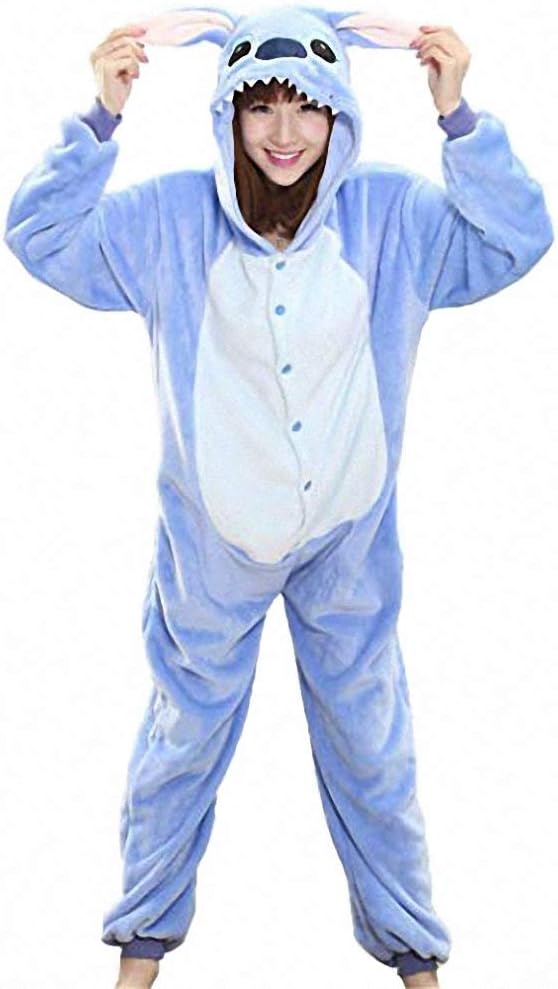 Detalle de TEHA Pyjama animal Kigurumi Onesie in Soft Flannel for Cosplay