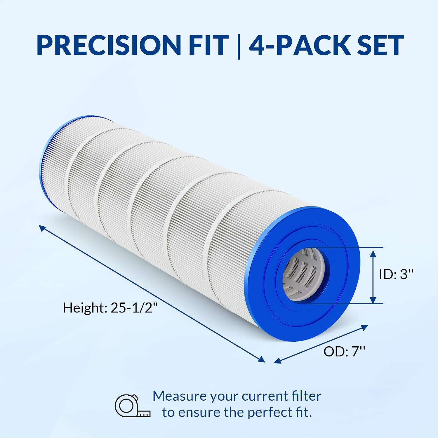 Detalle 2 de Swimara SWPA106U Ultra Series Pool Filter Cartridges, 425 sq. ft., 4-Pack