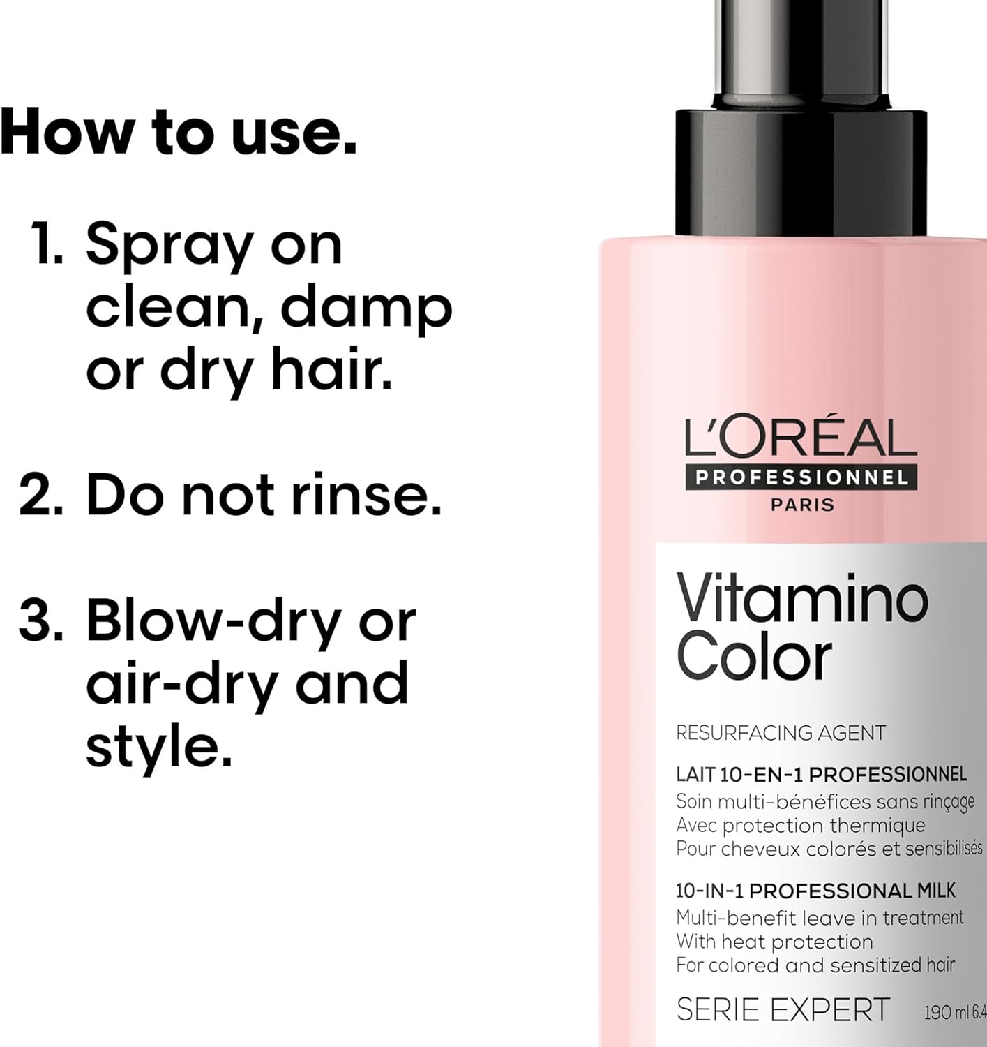 Thumbnail 4 de L'Oréal Professionnel Paris SE Vitamino Color 10-in-1 multi-use hair spray