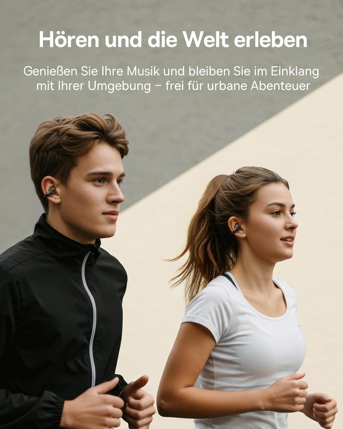 Detalle de Baseus Bowie MC1 Open Ear Kopfhörer – Clip-On-Design mit adaptivem Bassverstärkung