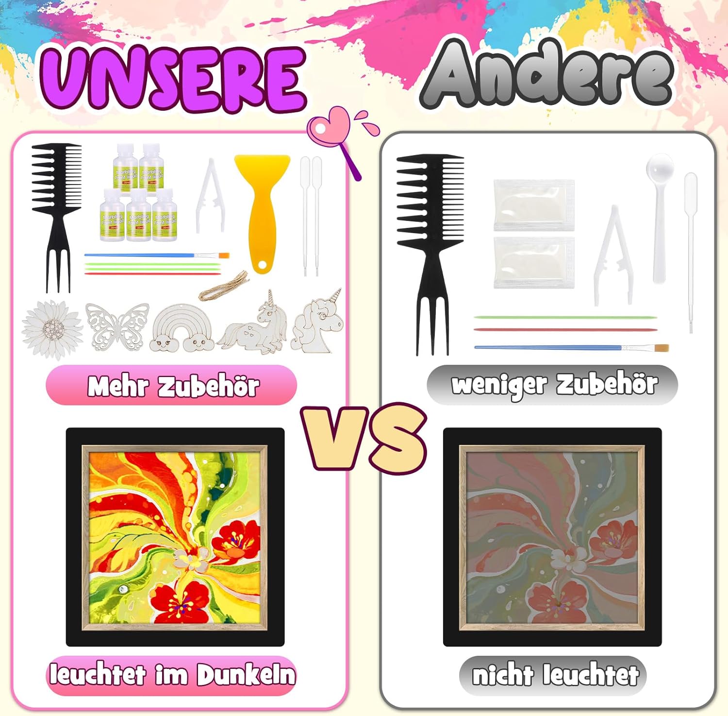 Thumbnail 3 de Hapikids Bastelset Wassermarmorierung für Kinder 🎨