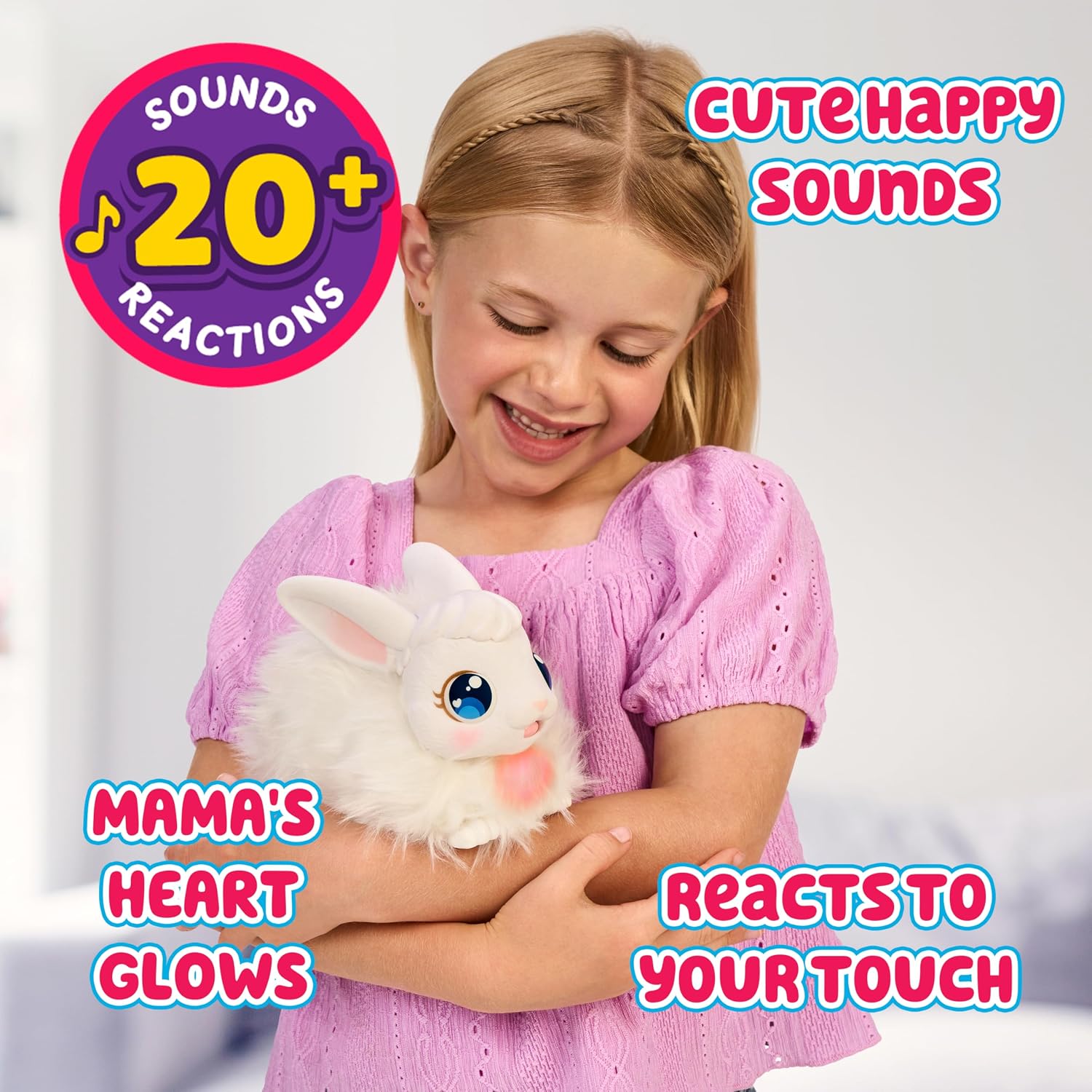 Detalle 2 de Little Live Pets Bunny Mama Surprise Toy Set 3+ 🎲