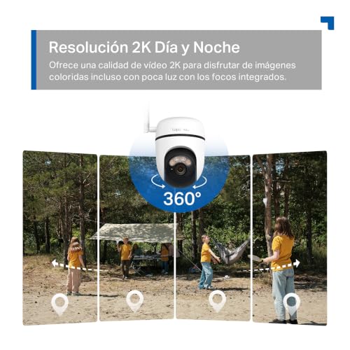 Thumbnail 8 de Tapo C615G Kit – Cámara de seguridad 4G LTE solar con Pan/Tilt 360° y detección AI (Person/Vehicle/Pet)