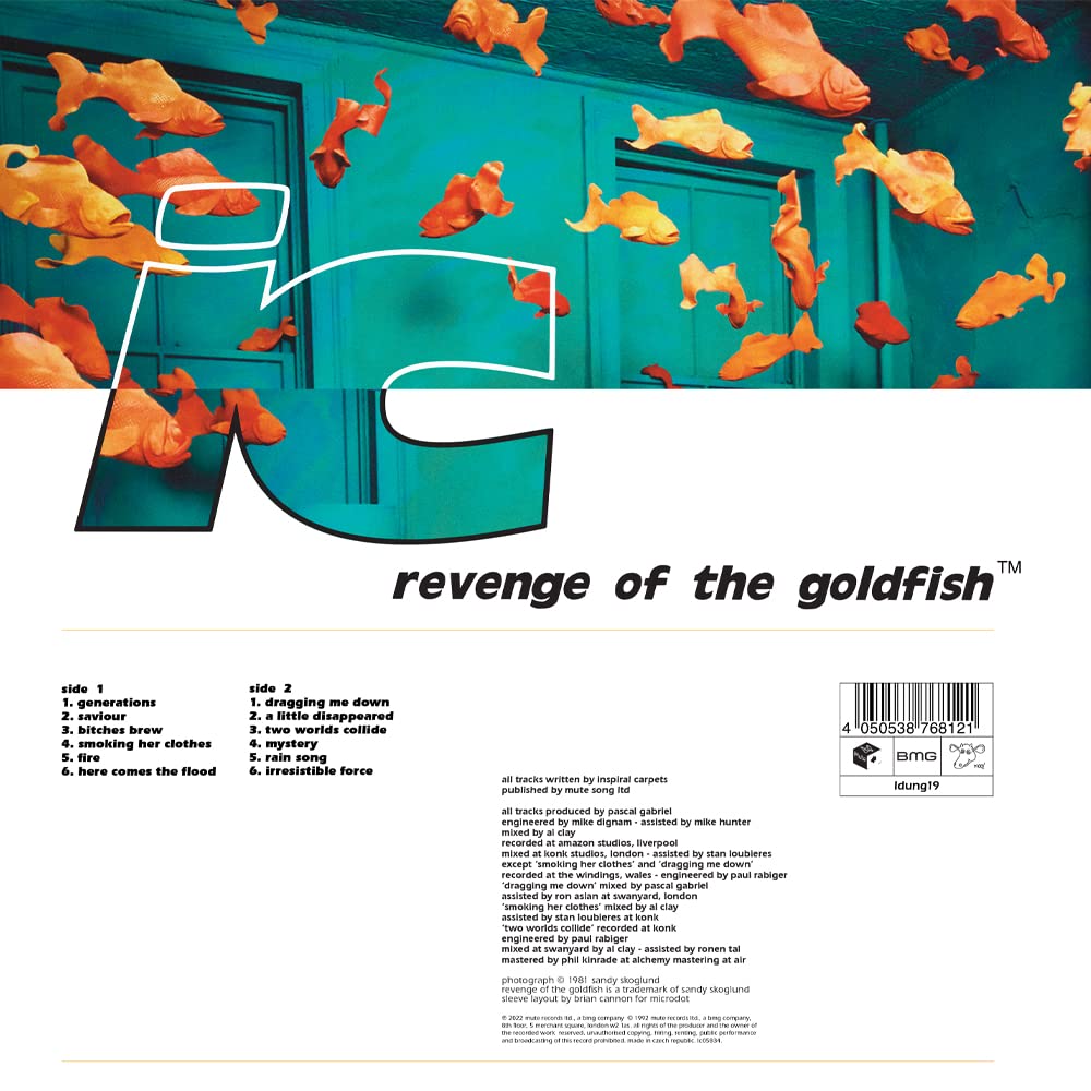 Thumbnail 1 de Revenge of the Goldfish — édition vinyle orange limitée par BMG