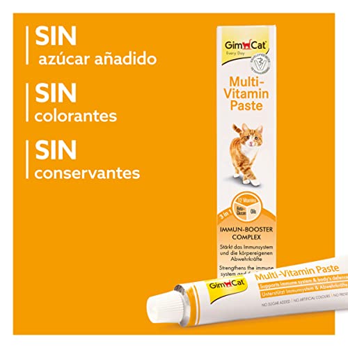 Thumbnail 3 de GimCat Multi-Vitamin: Pasta Multivitaminas para Gatos 🐱