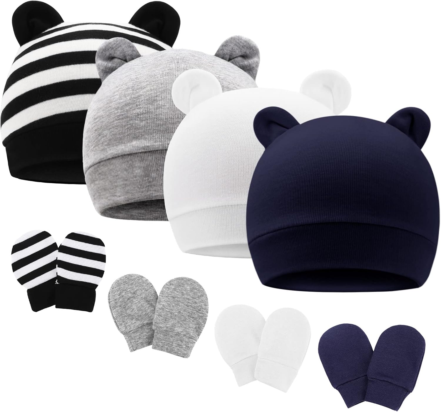 Detalle de DRESHOW Newborn Beanie & Gloves 0-6 Months