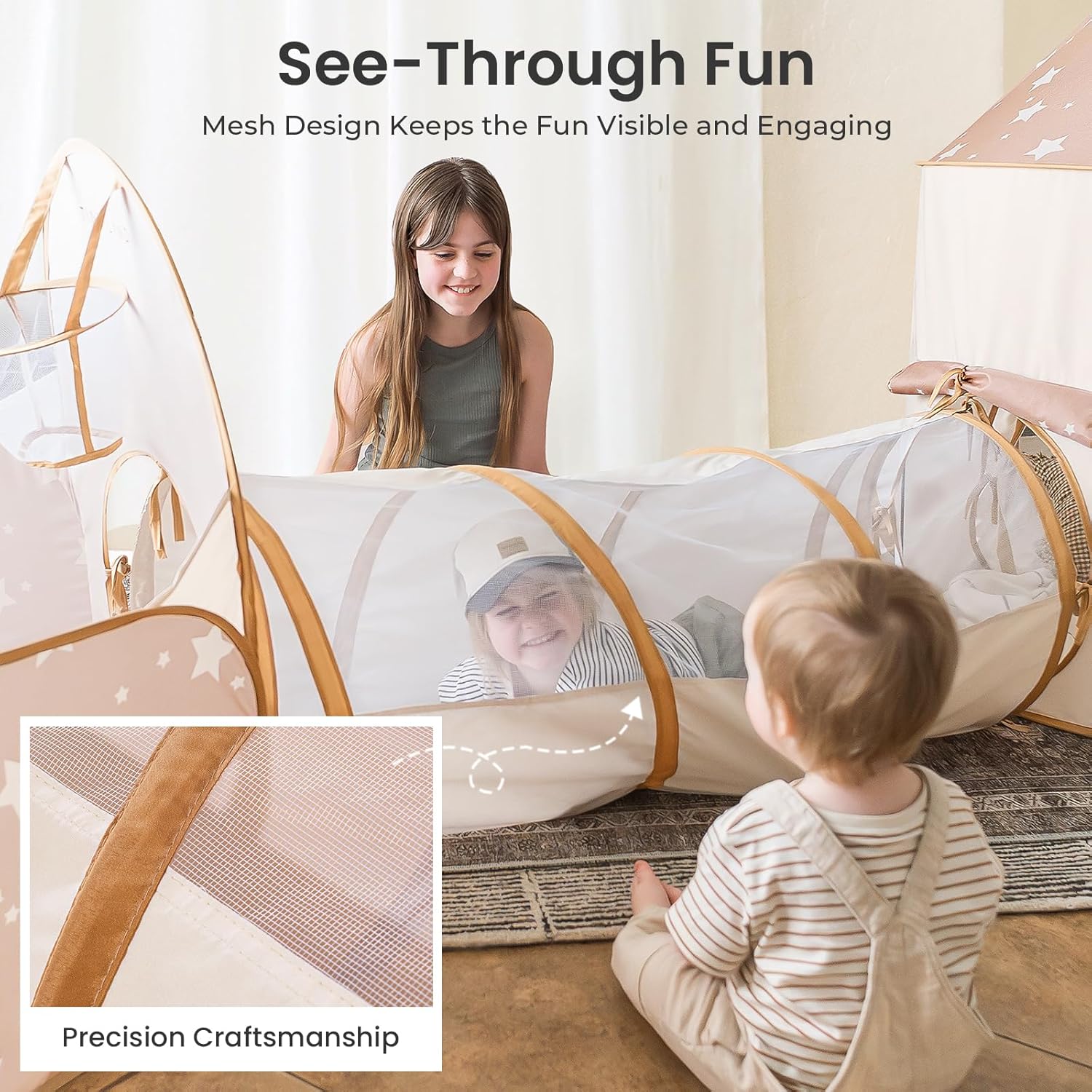 Thumbnail 2 de Tiny Land Kids Play Tent 119 x 41 in 🎪