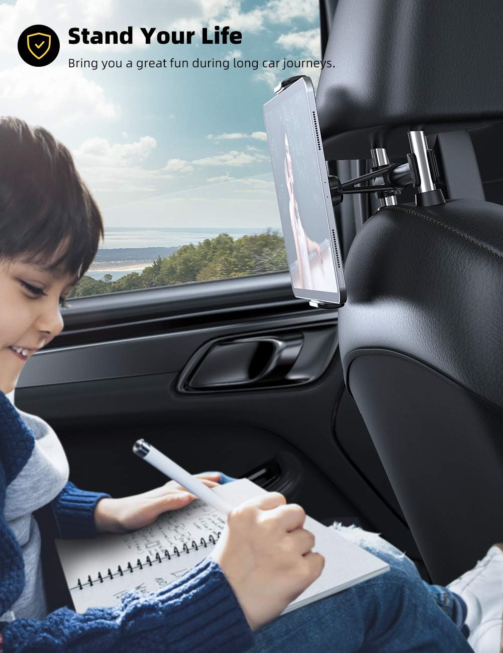 Thumbnail 5 de Lamicall Car Tablet Holder 360° rotatable for 4.4–11" tablets