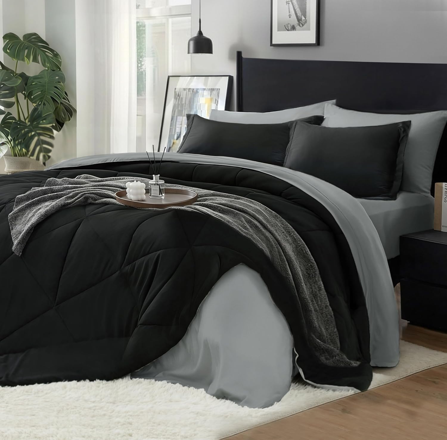 Imagen de BEDELITE Queen Comforter Set 7 Pieces en OfertitasTOP