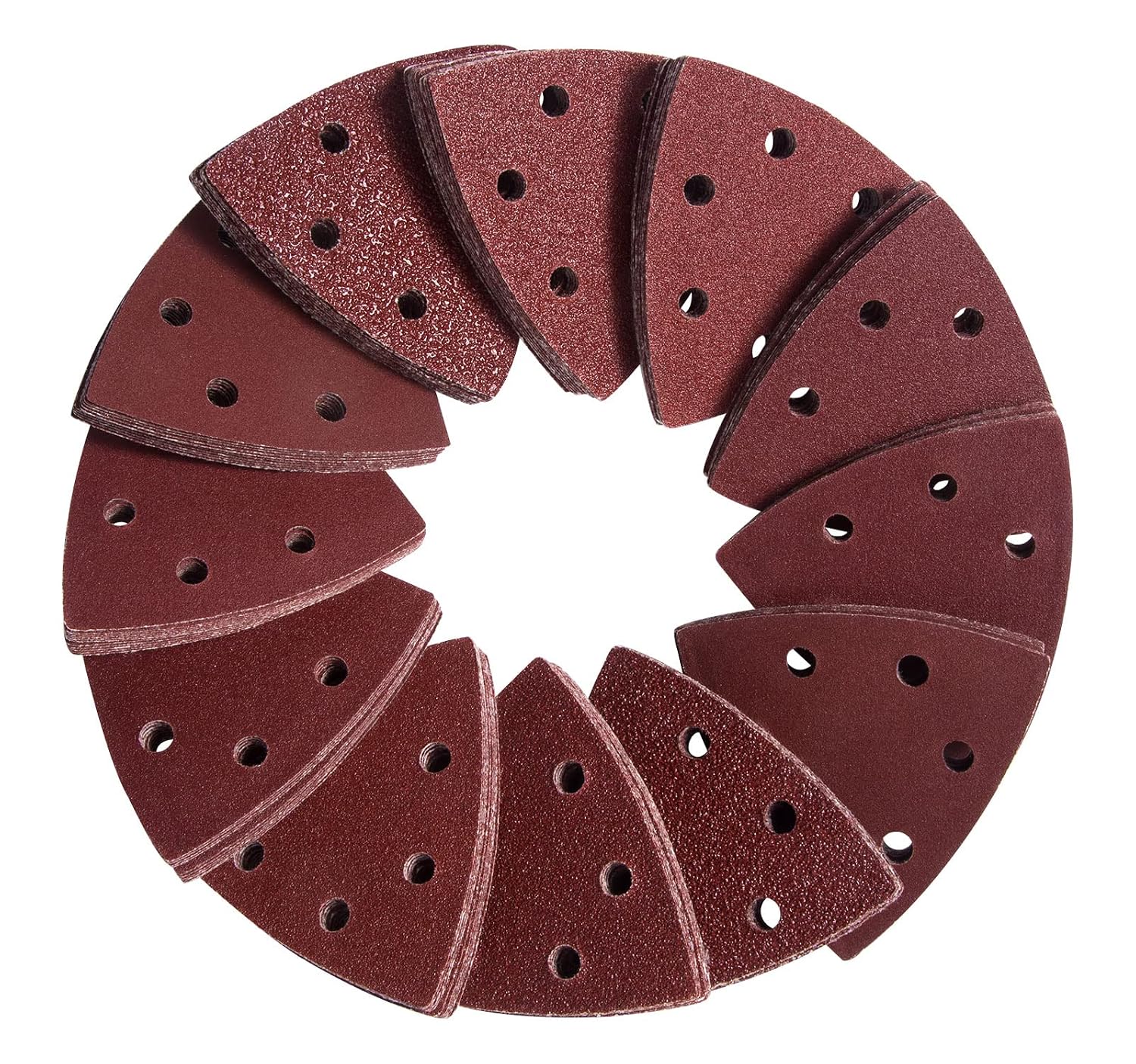 Detalle de SATC Multi Tool Triangle Sanding Pads (120 pcs) 93mm for Detail Mouse Sanders