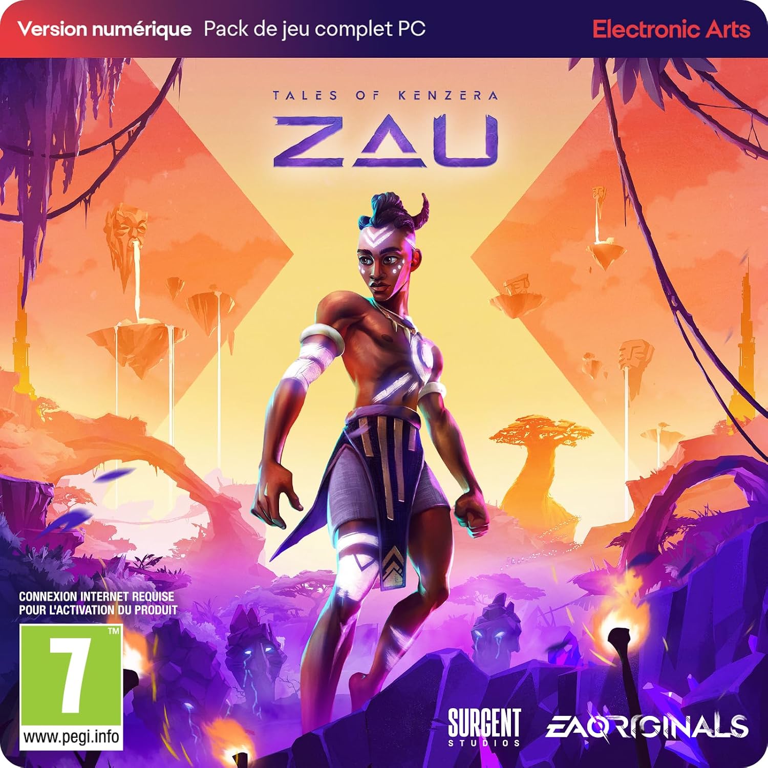 Detalle de Tales of Kenzera : ZAU sur PC (code EA App / Origin) en français — téléchargement