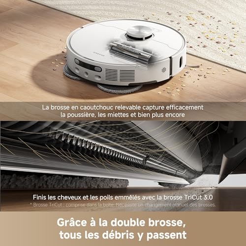 Thumbnail 2 de dreame L40 Ultra AE Robot Aspirateur : aspiration de 19 000 Pa et nettoyage automatisé pour chiens et chats