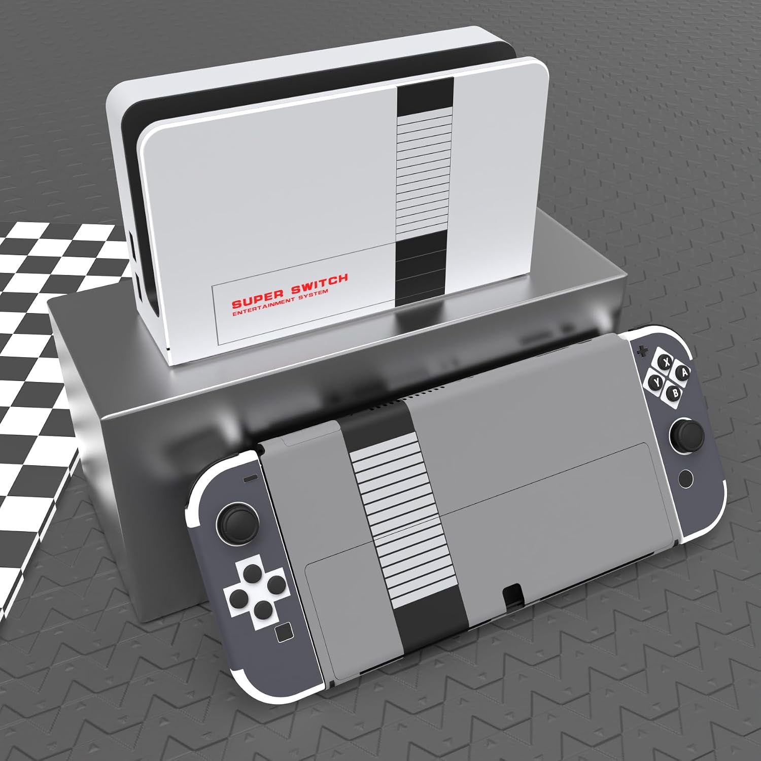 Detalle 2 de PlayVital Autocollant Switch OLED Protection