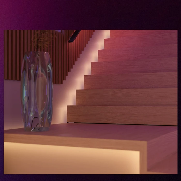 Thumbnail 7 de Philips Hue Flux LED-Streifen (5 Meter) – farbiges Smart-Licht ohne sichtbaren Streifen