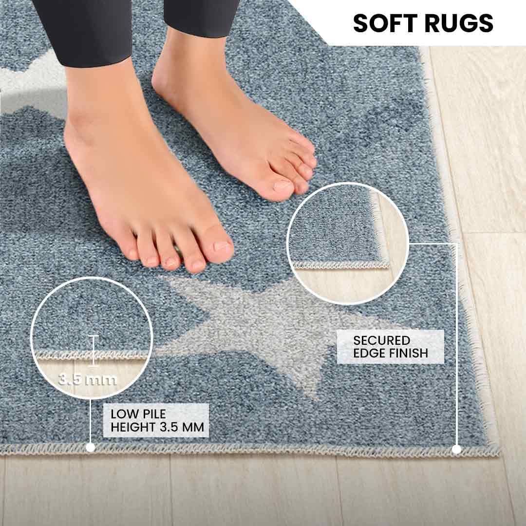 Detalle 2 de Livabliss Stars Washable Kids Rug 160x213 cm