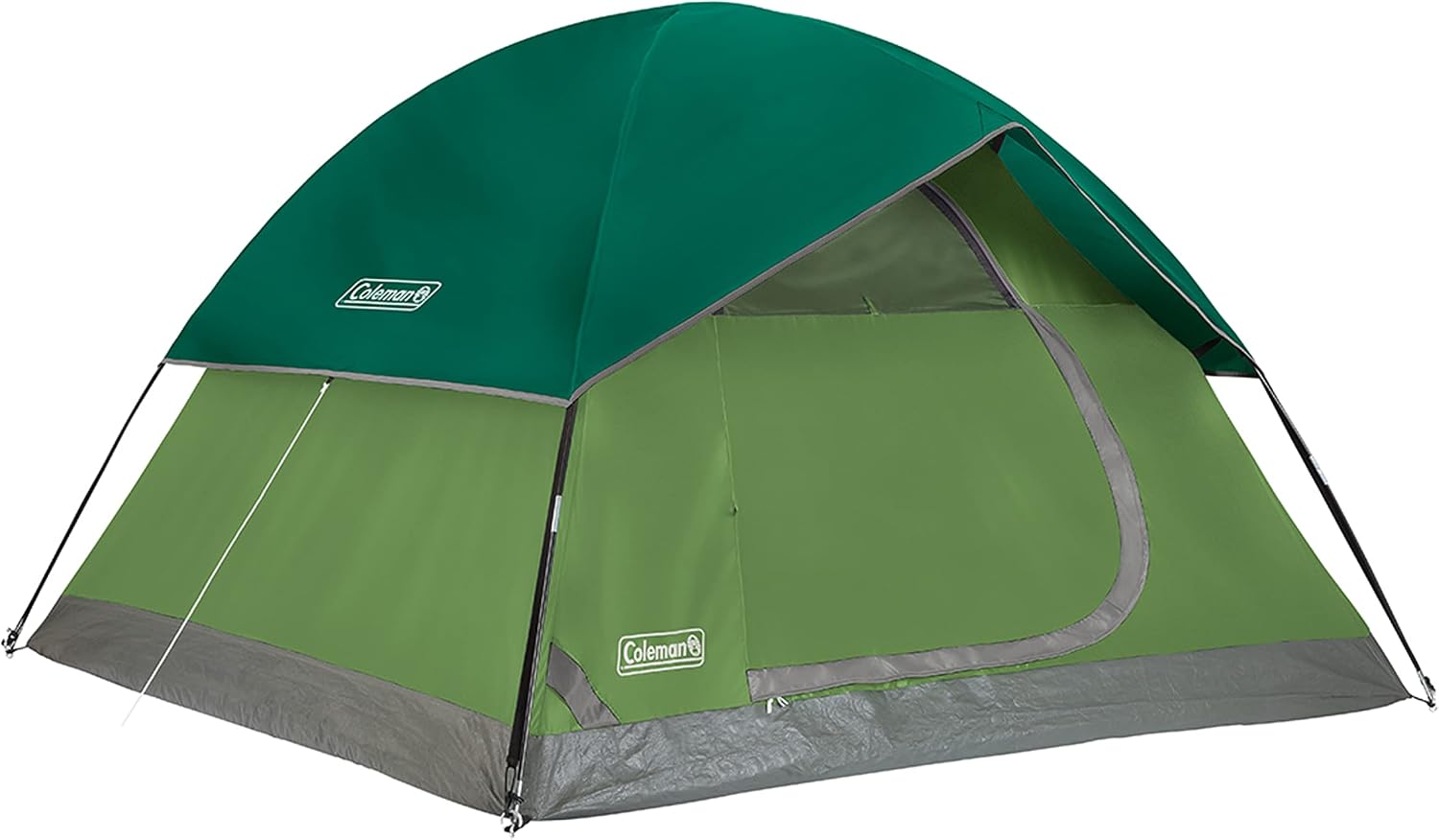 Detalle 2 de Coleman Sundome Camping Tent with Rainfly — 2/3/4/6 Person, Weatherproof, 10-Minute Setup