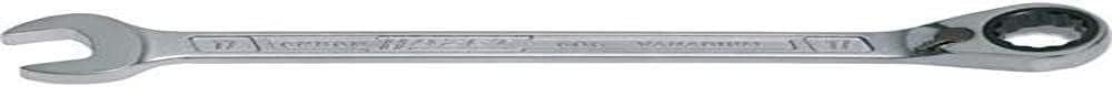 Detalle de HAZET 606-16 16mmラチェットレンチ クロムバナジウム鋼・切替式ラチェット