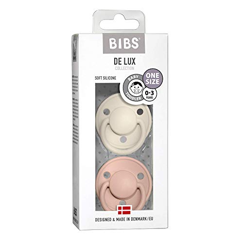 Detalle de Tétine BIBS De Lux, lot de 2, silicone 🍒