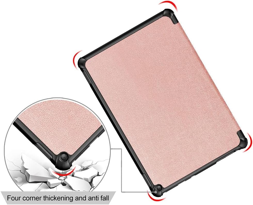 Thumbnail 6 de Tri-Fold Case for H 10 Tablet (13th Generation, 10.1-inch) in Gold — Auto Wake/Sleep Hard Back Shell