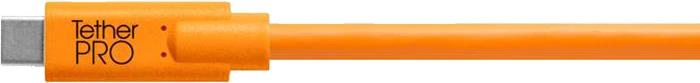 Detalle de Tether Tools TetherPro USB-C-auf-USB-3.0-USB Orange – Kabel 4,6 m