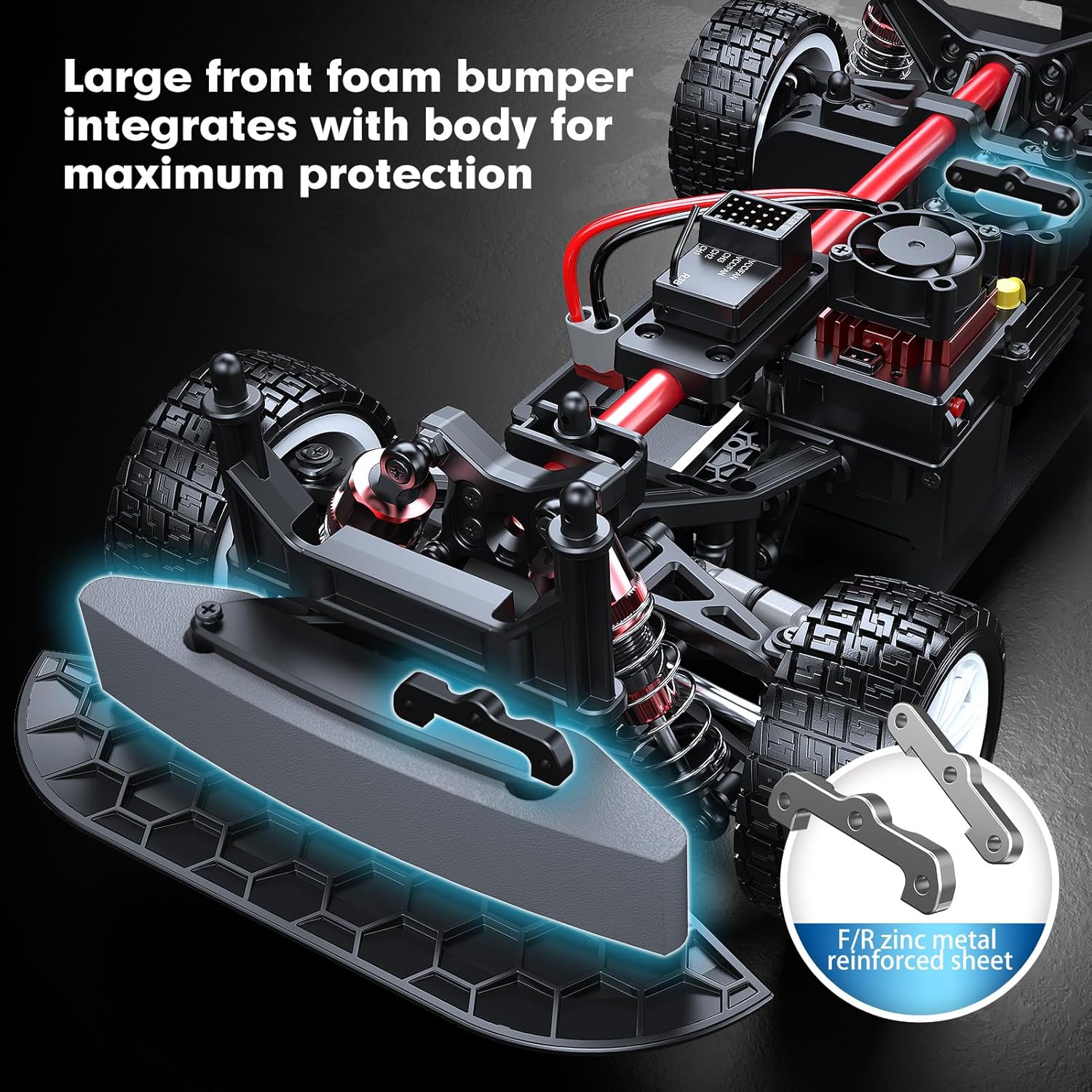 Detalle 2 de MJX Hyper GO 14303 1/14 Citroen C3 40 mph RC car
