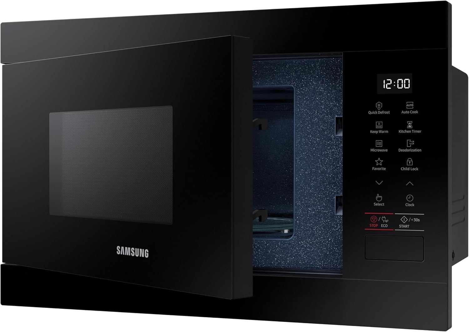 Thumbnail 6 de Samsung MS22M8254AK built-in microwave (850W, 22L) in black