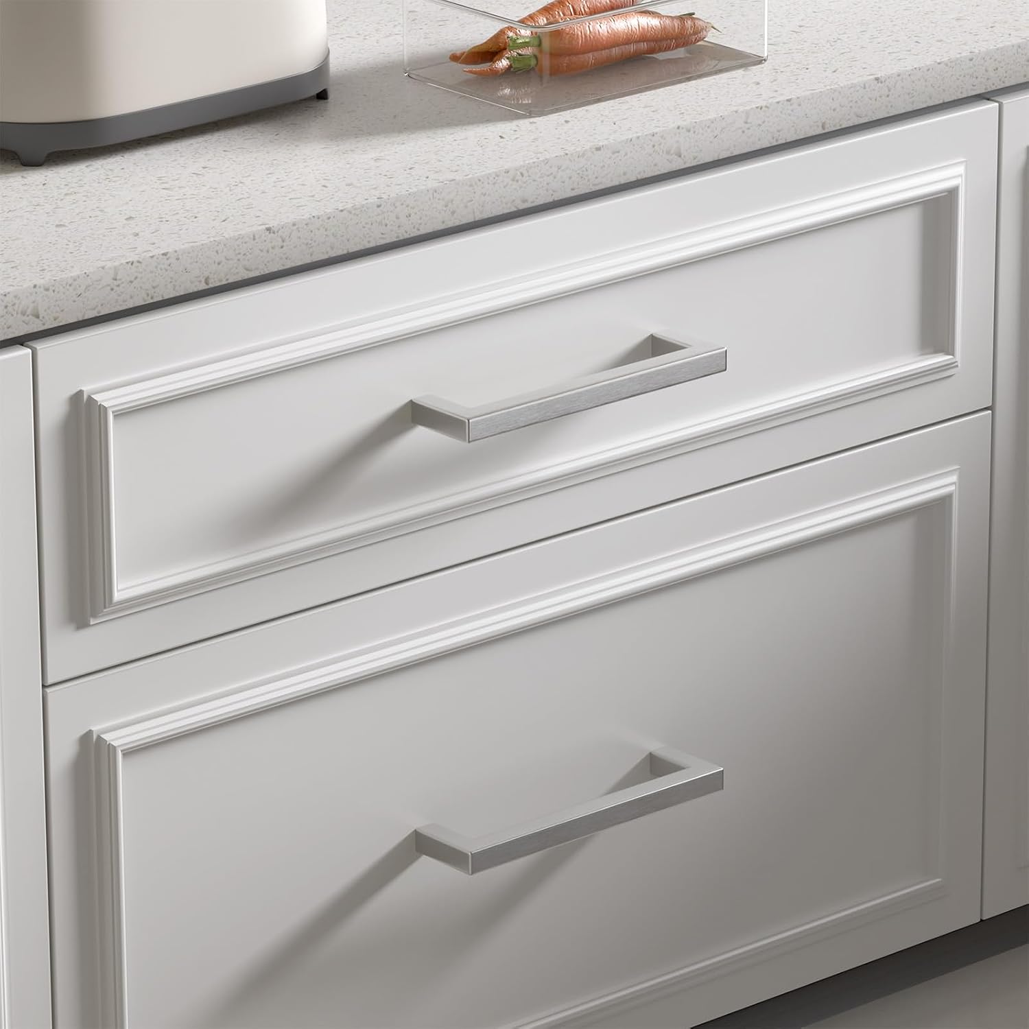 Detalle de Goldenwarm Cabinet Pulls, Brushed Nickel