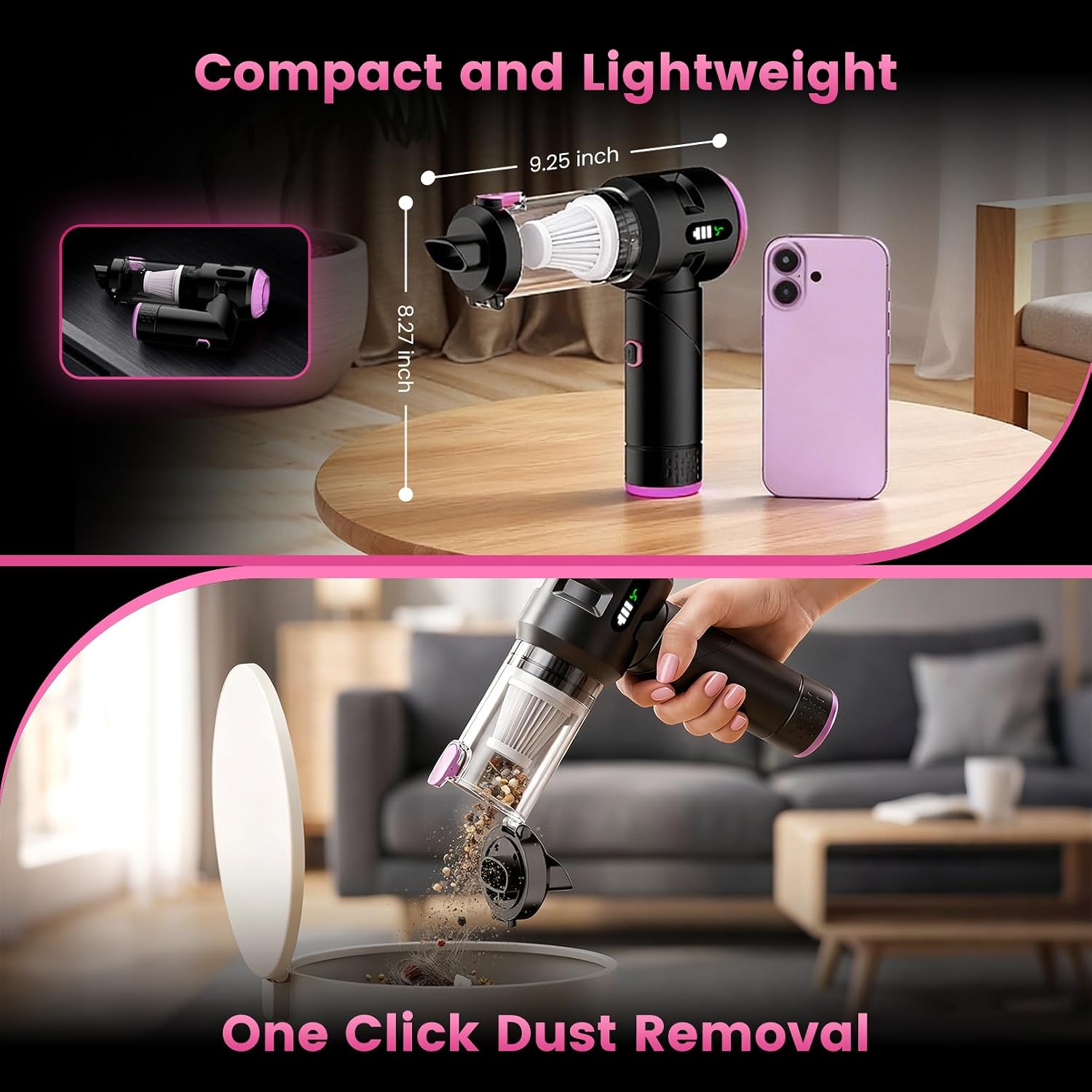 Thumbnail 3 de Wansimoo Handheld Car Vacuum 25000Pa