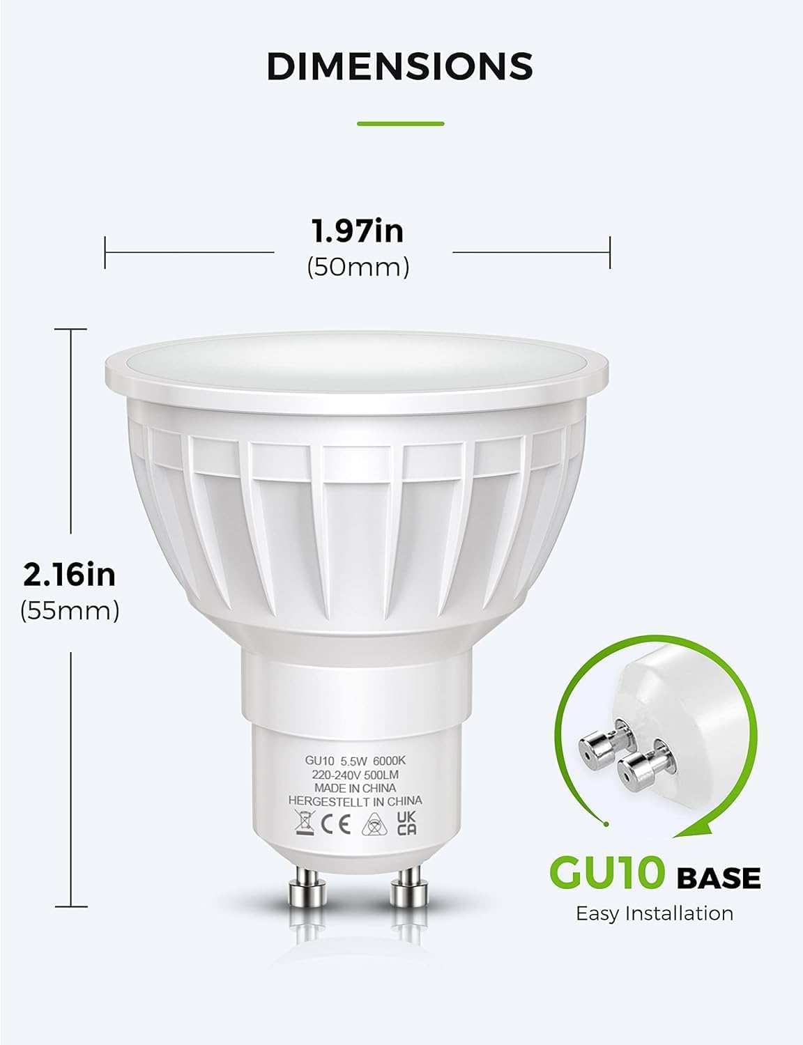 Thumbnail 1 de LEHASI GU10 LED Bulbs