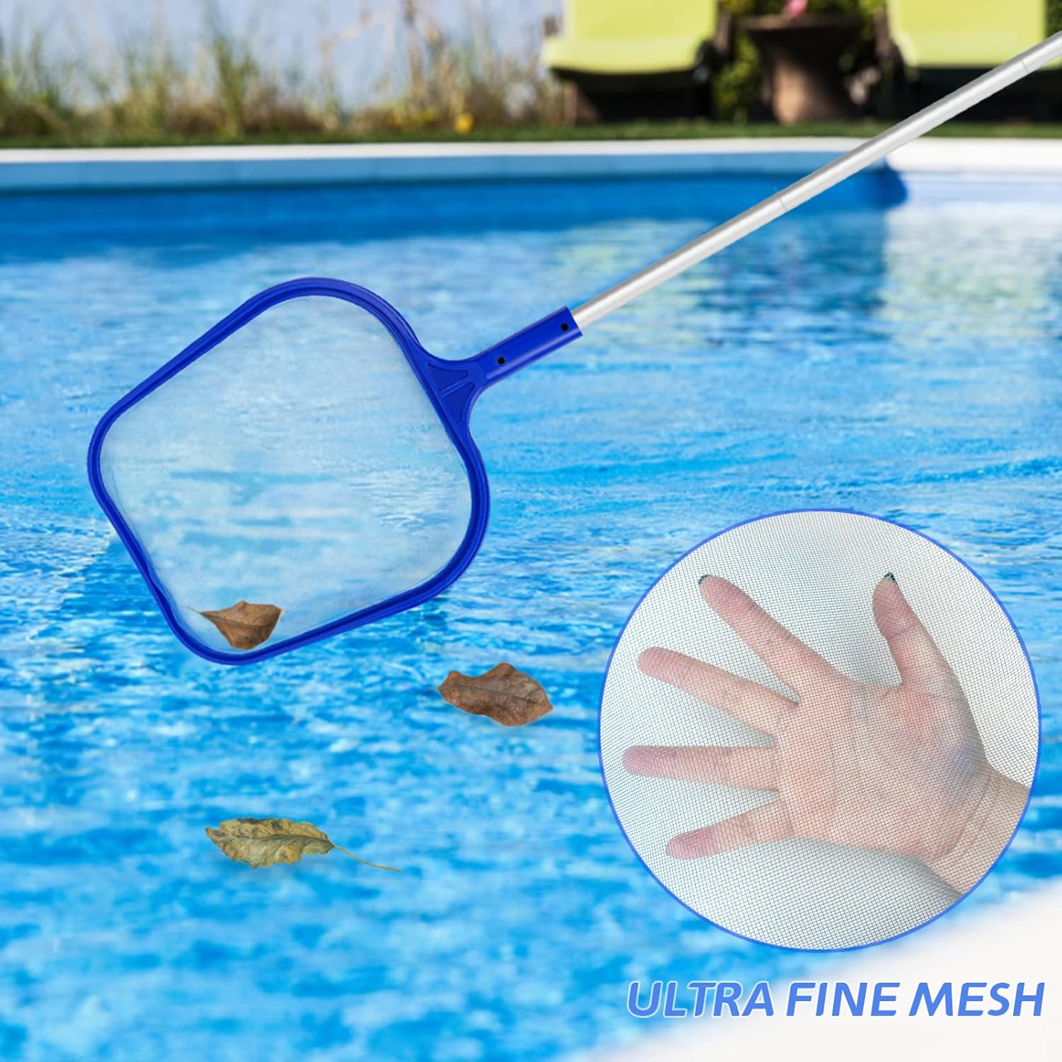 Detalle 2 de Jsdoin Swimming Pool Skimmer Net 160cm