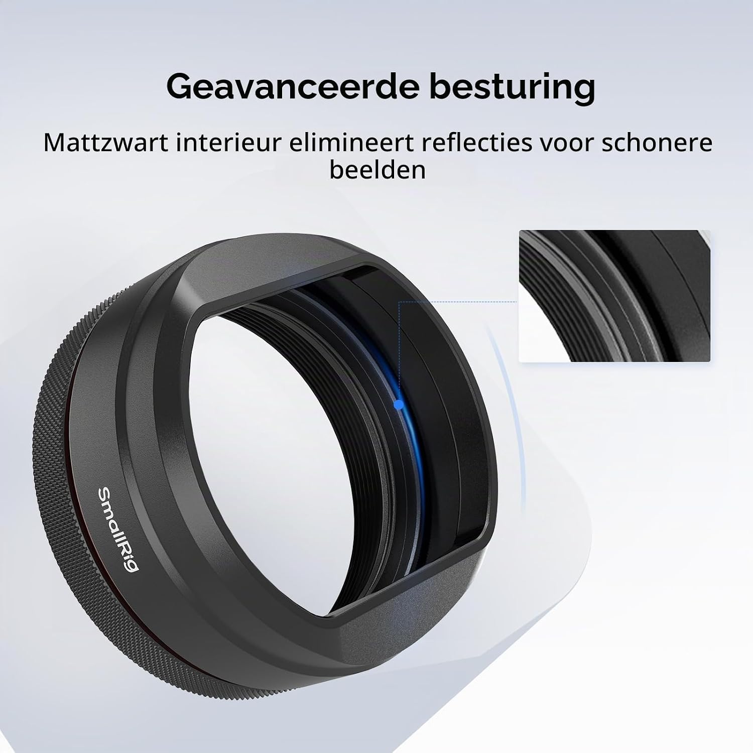 Detalle 2 de SMALLRIG 5850 UV-filter met zonnekap voor FUJIFILM X100VI/X100V