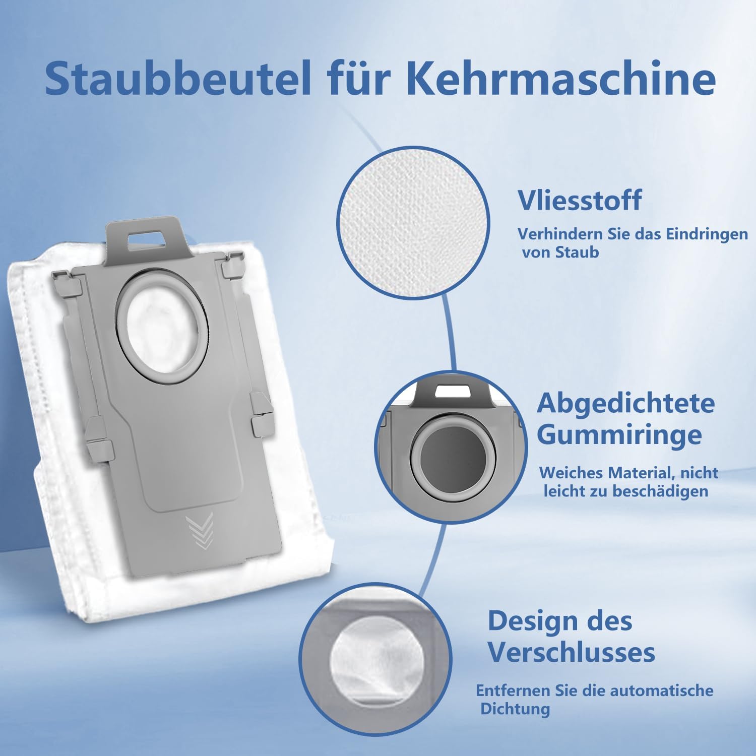 Thumbnail 6 de Roborock Staubbeutel 10 Stück