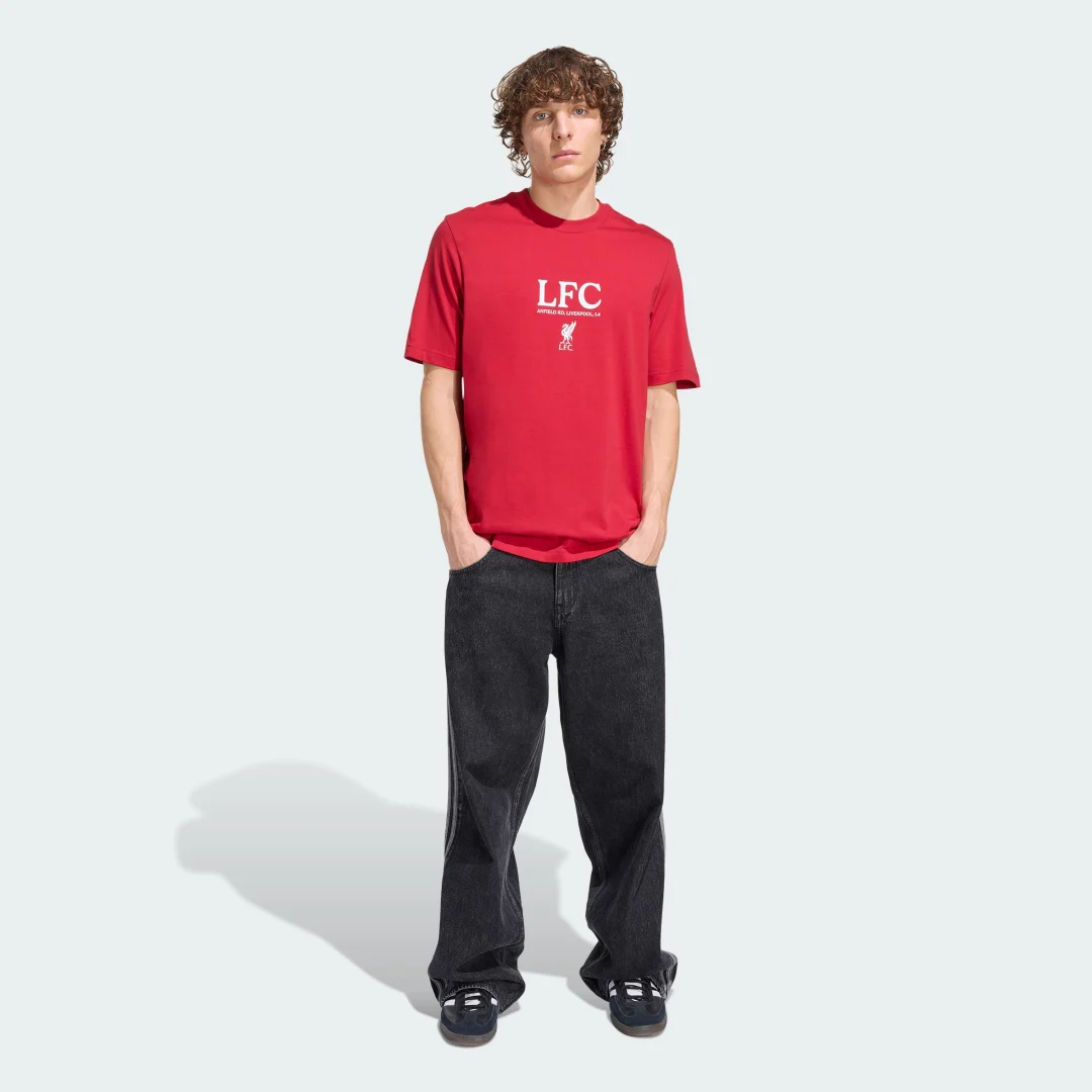 Detalle de Camiseta estampada Liverpool FC Seasonal de Adidas