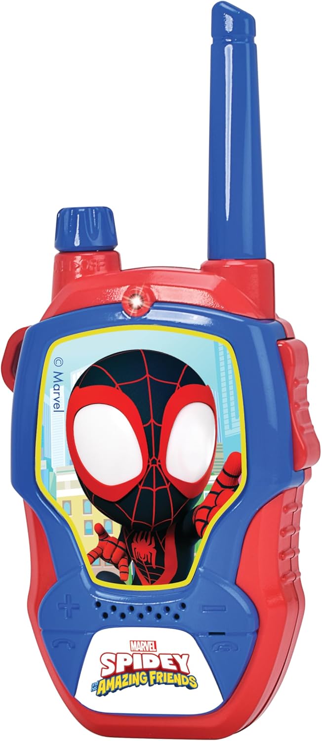 Detalle de Jada Walkie Talkie Spidey y Miles Morales 100m