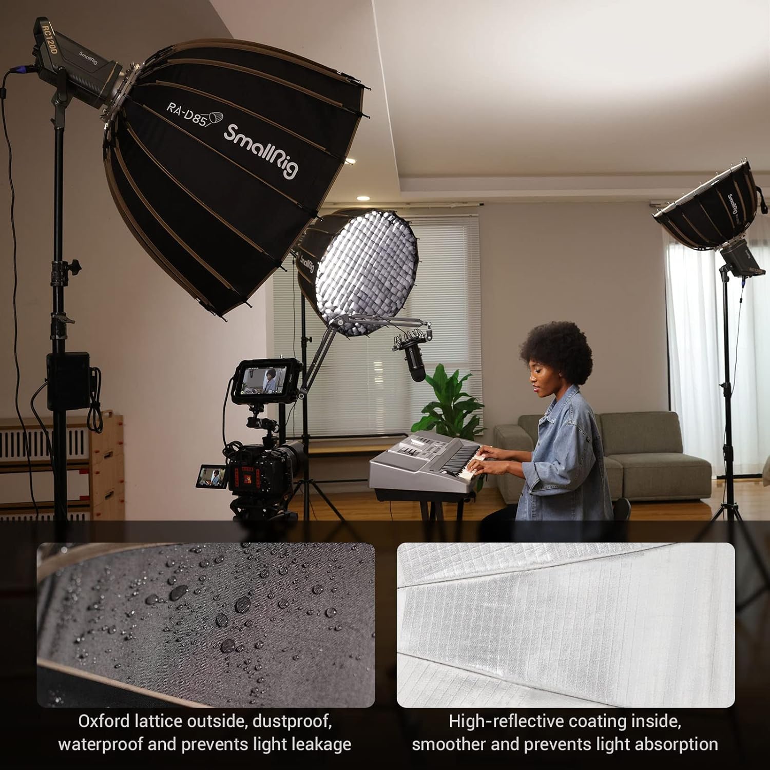 Detalle 2 de SMALLRIG RA-D85 85 cm Parabolic Softbox