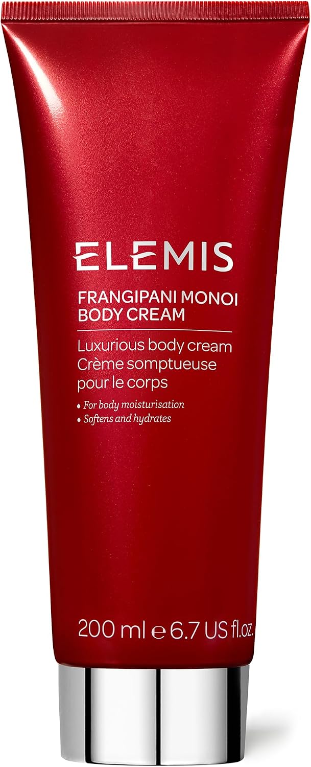 Detalle de Elemis cura del corpo – Crema corpo Frangipani Monoi, crema doccia e bagnoschiuma rinfrescante