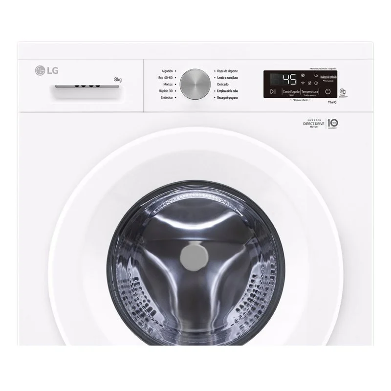 Thumbnail 2 de Lavadora LG 8kg Carga Frontal 1400rpm