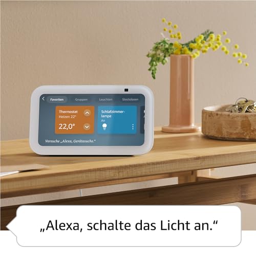 Detalle de Echo Show 5 (Neueste Generation) – Kompakter smarter Touchscreen mit Alexa+-Bright Display, Anthrazit