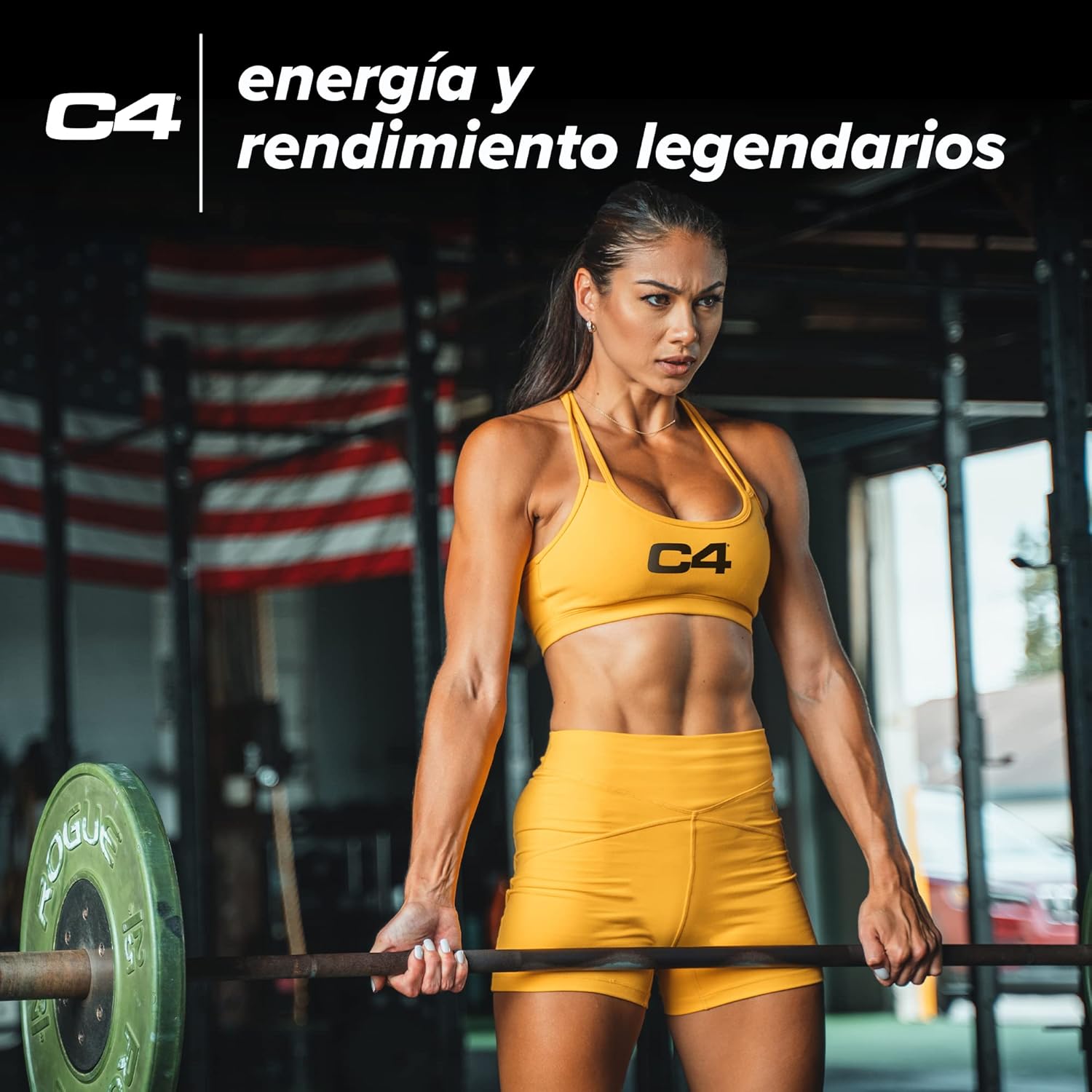 Detalle de C4 Original 💪 Suplemento preentrenamiento manzana verde, 30 disoluciones