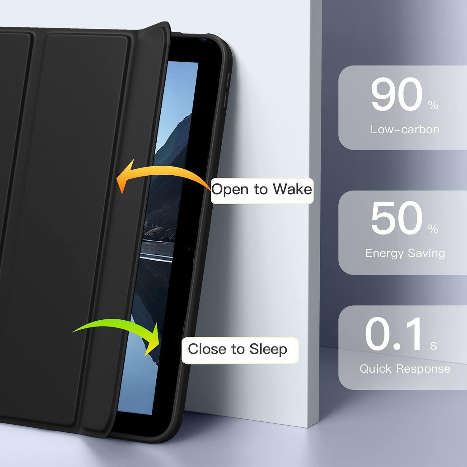 Detalle 2 de Vobafe Case for iPad A16 11th Gen 11-inch — clear PC folio