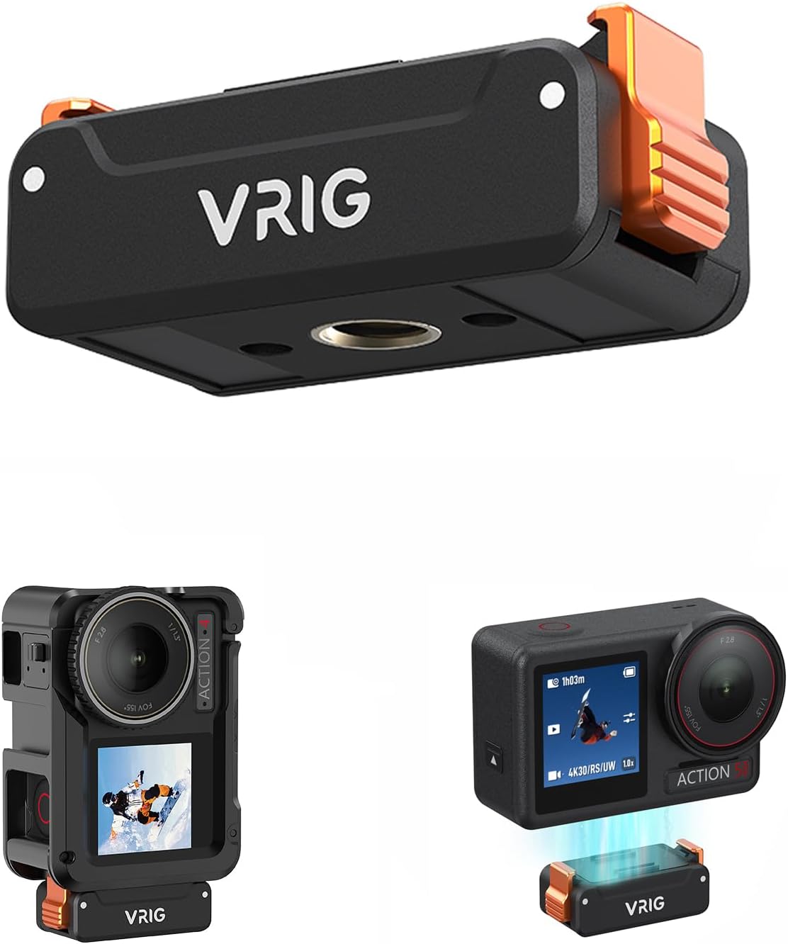 Detalle de VRIG Magnetische Schnellwechselhalterung für Osmo