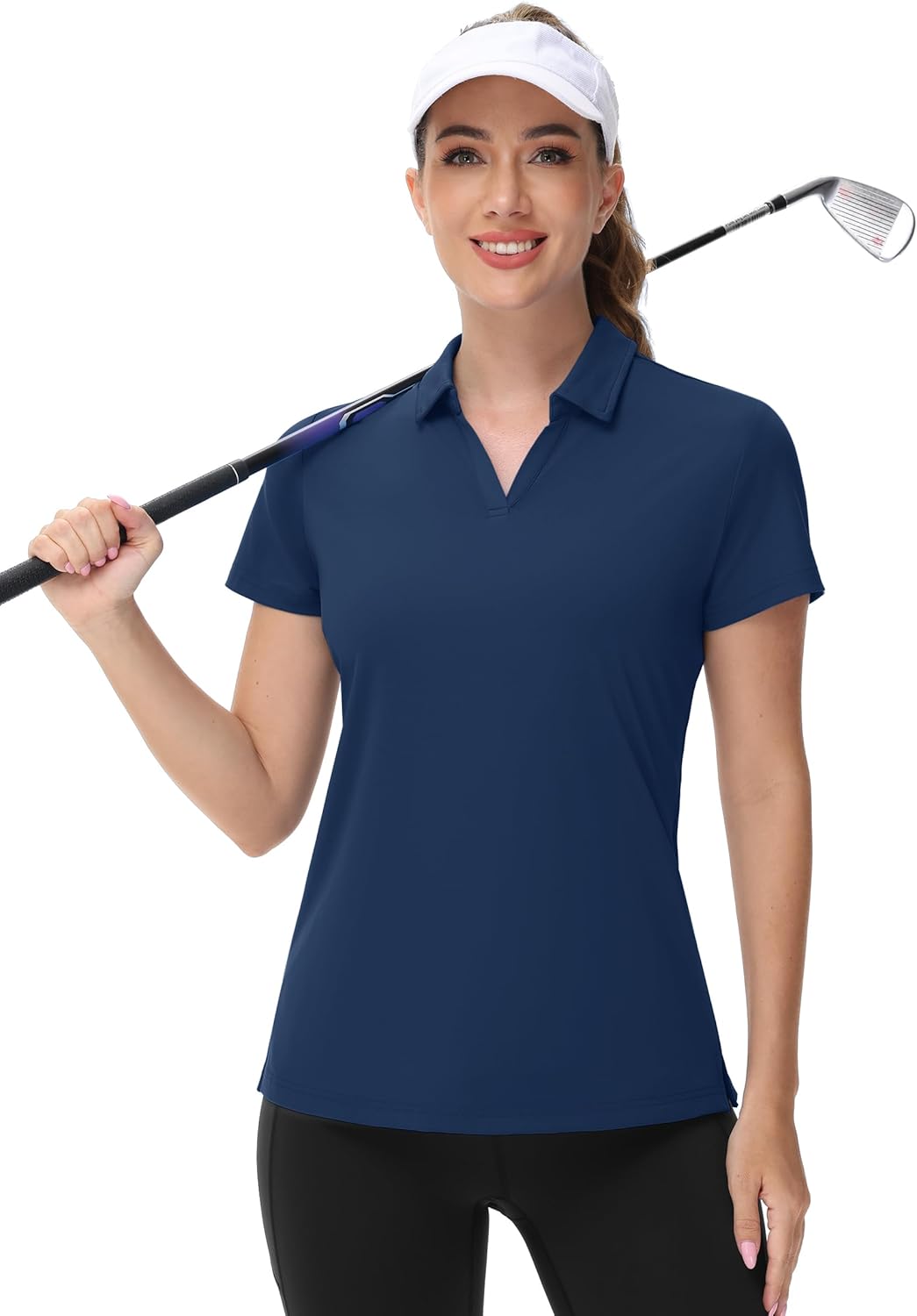 Thumbnail 4 de TACVASEN V-Neck Polo UPF 50+