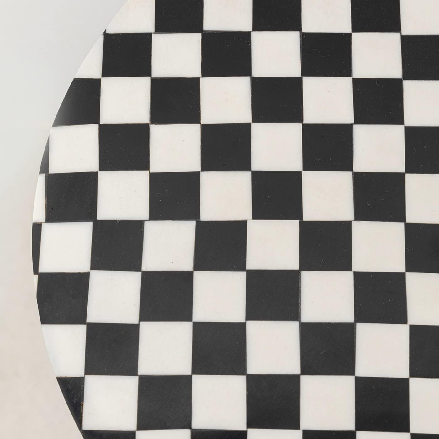 Thumbnail 2 de Kare Design Tavolino Domero Chess - nero/bianco, Ø25 cm / 50x25x25 cm