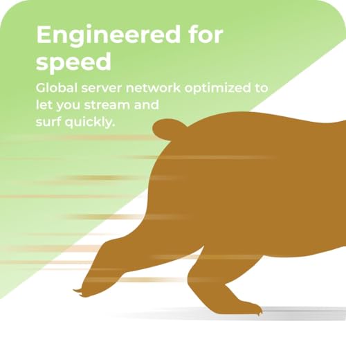 Detalle de TunnelBear VPN Software: 1-Year Unlimited Data & Devices