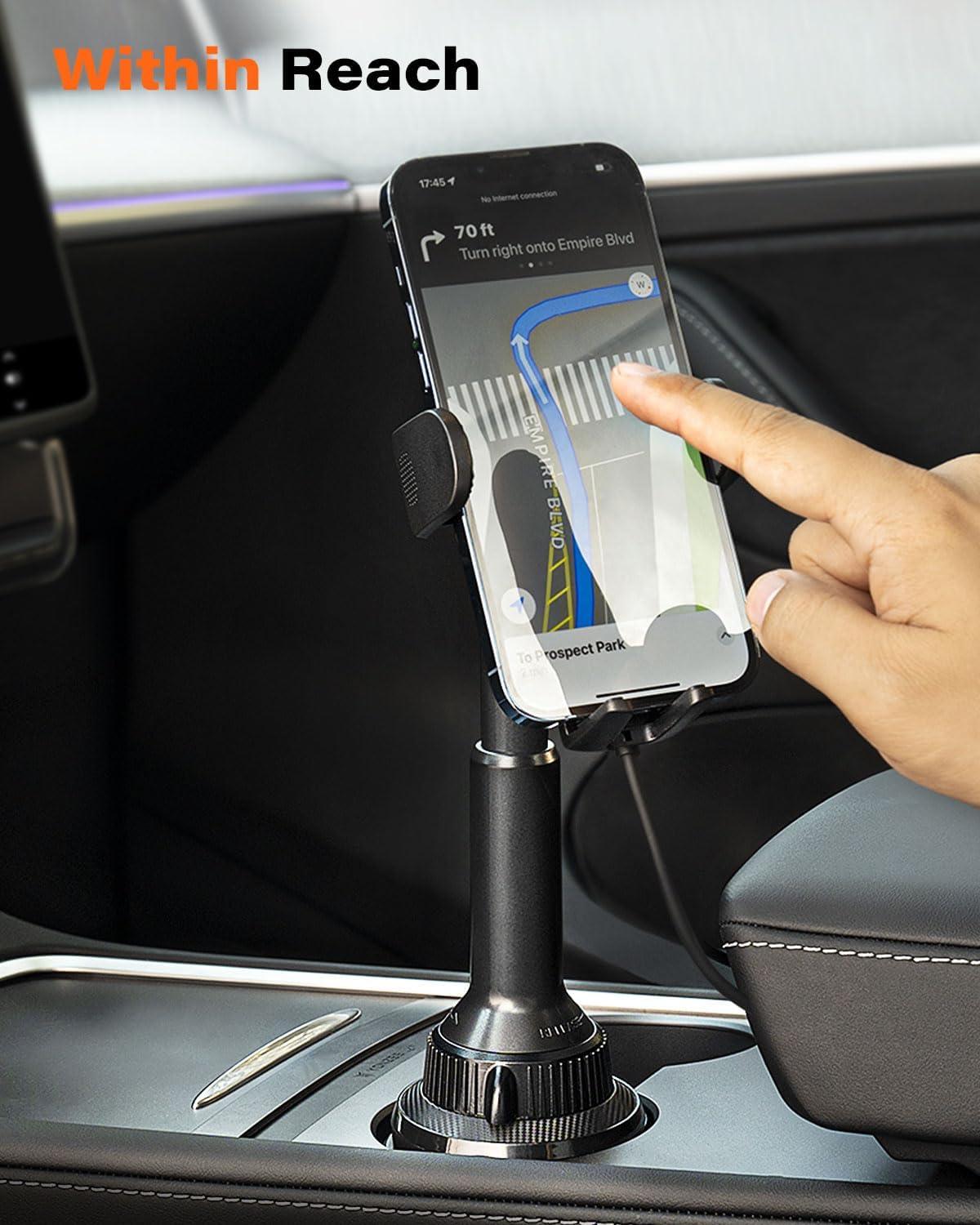 Detalle de APPS2Car Handyhalterung Qi Laden 15 W