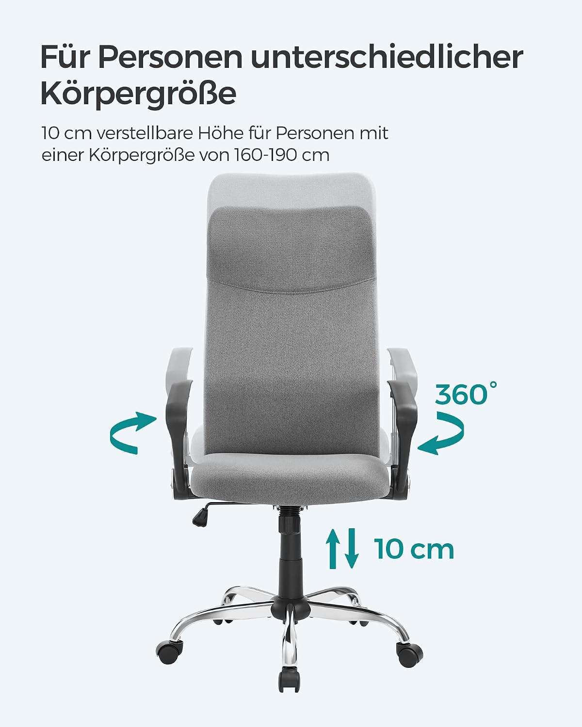 Thumbnail 6 de SONGMICS OBN034G01 Bürostuhl