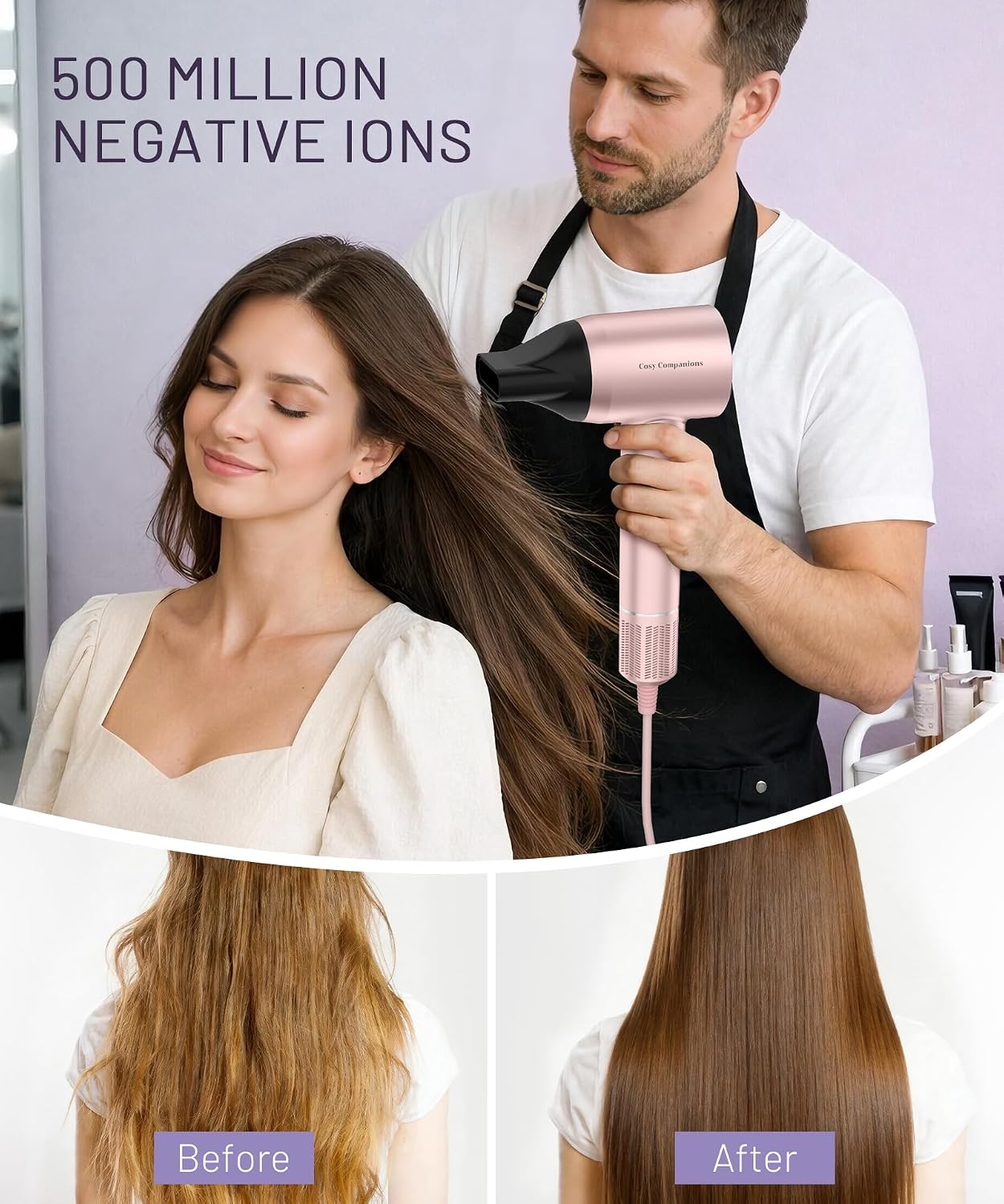 Thumbnail 5 de Cosy Companions High-Speed Ionic Hair Dryer 150000RPM 📯