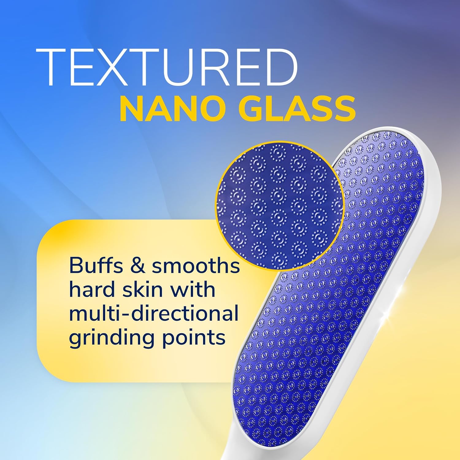 Detalle 2 de Dr. Scholl’s Nano Glass Foot File for hard skin 🦶