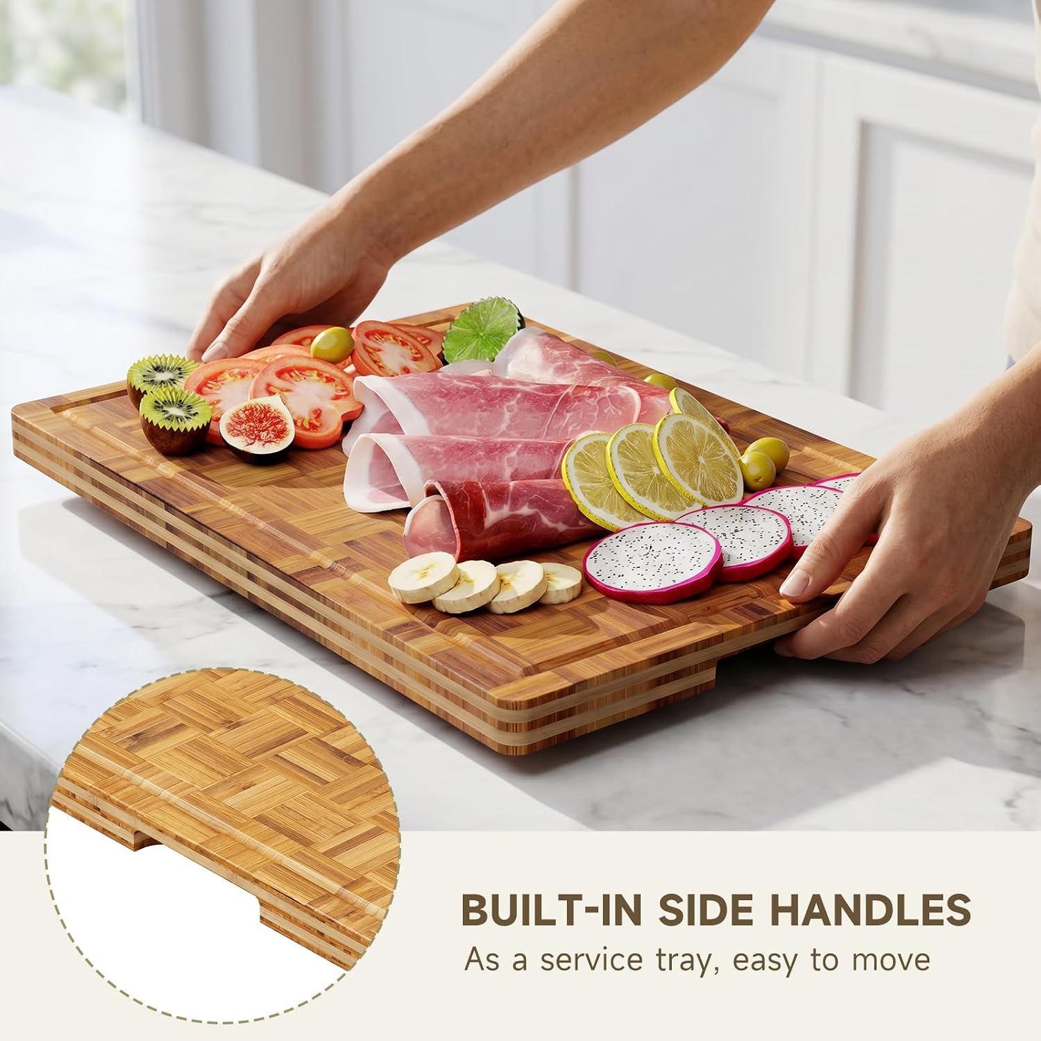 Thumbnail 6 de Bamboo Cutting Board Set, 3-Piece