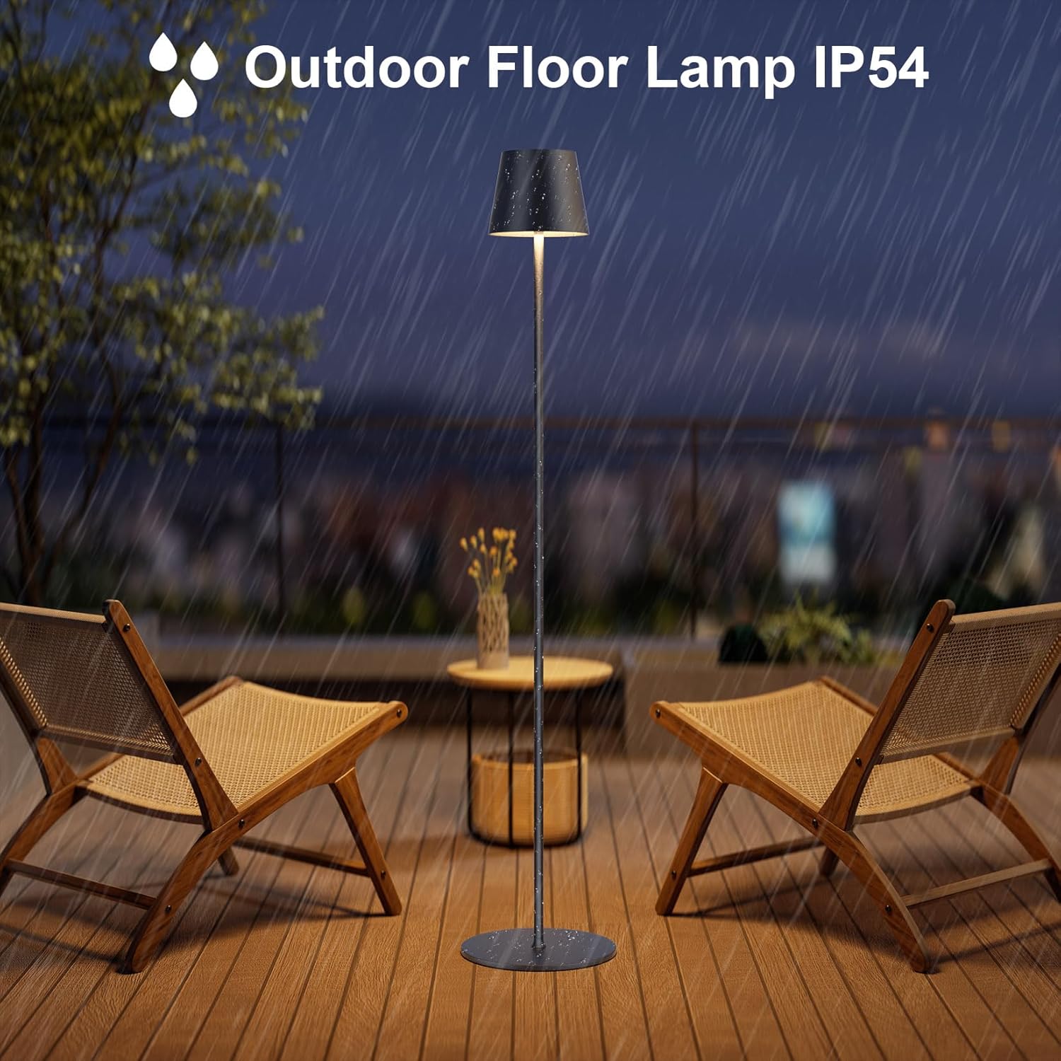 Thumbnail 6 de Coinmit LED kabellose Akku-Stehlampe – dimmbar, wetterbeständig und tragbar